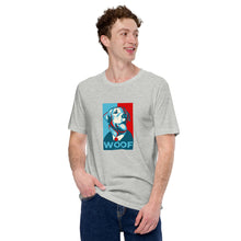 Load image into Gallery viewer, Dexter Campaign Woof Unisex t-shirt
