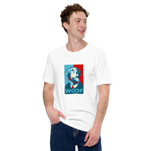 Load image into Gallery viewer, Dexter Campaign Woof Unisex t-shirt
